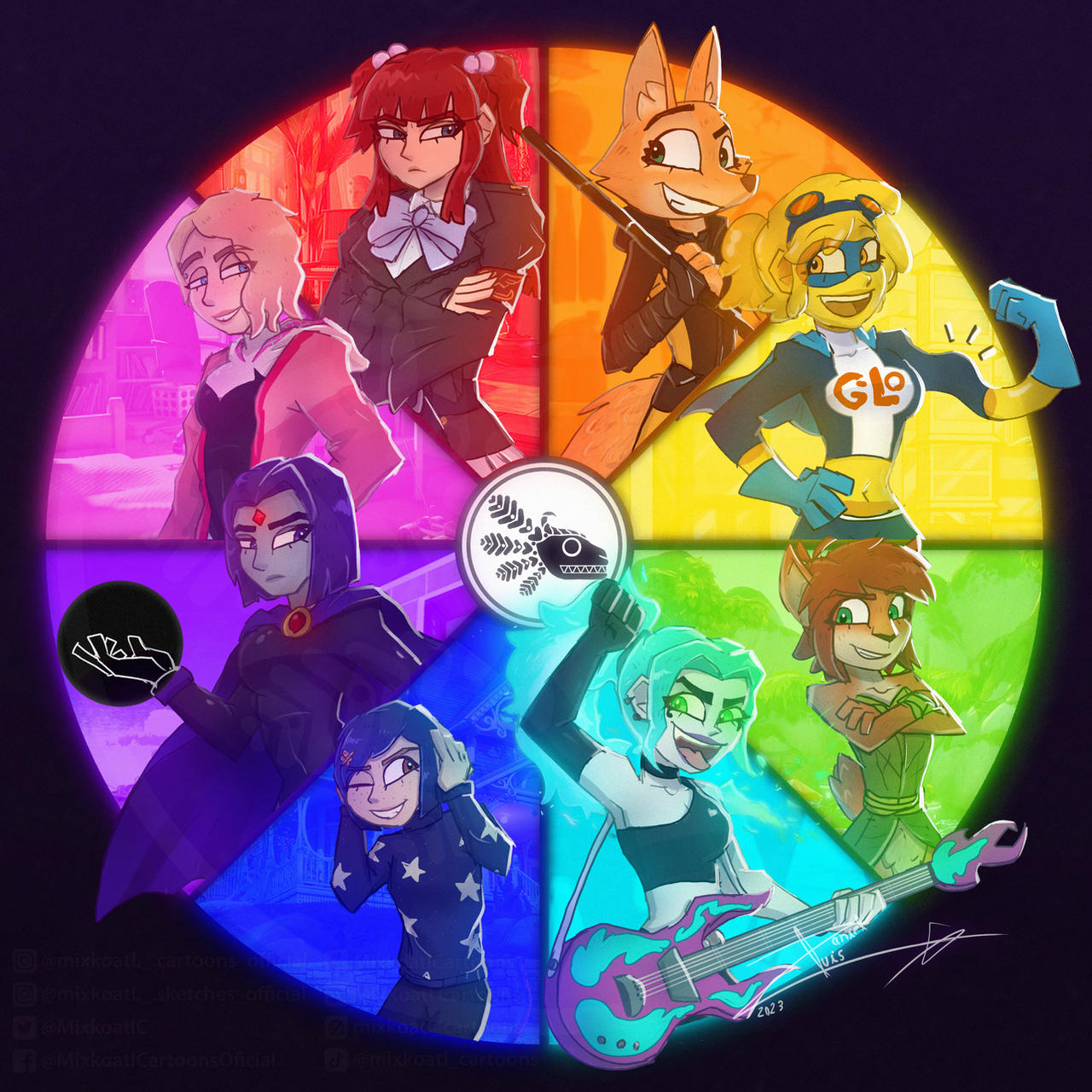 Color Wheel Challenge by TezcaKoatl on DeviantArt