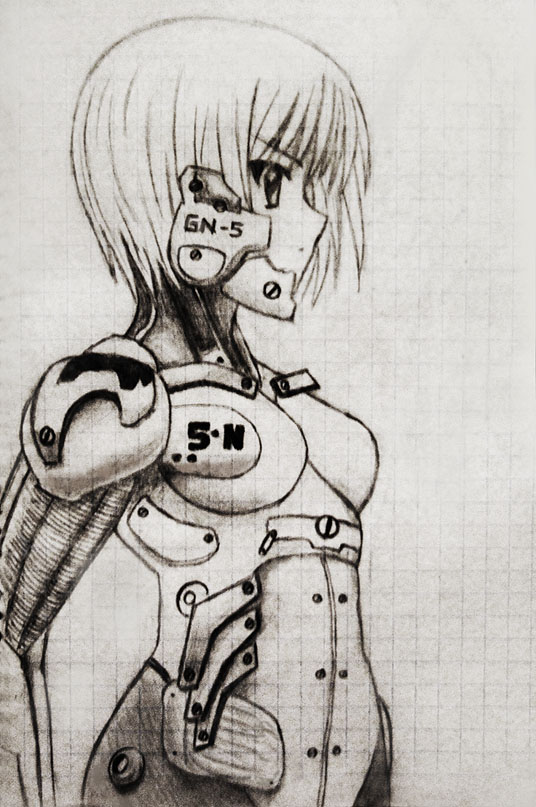 GN-5 Ciborg girl