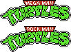 Mega Man Turtles NES Title