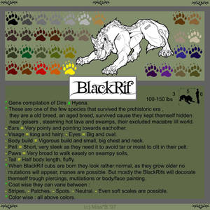 BlackRif Breed Sheet