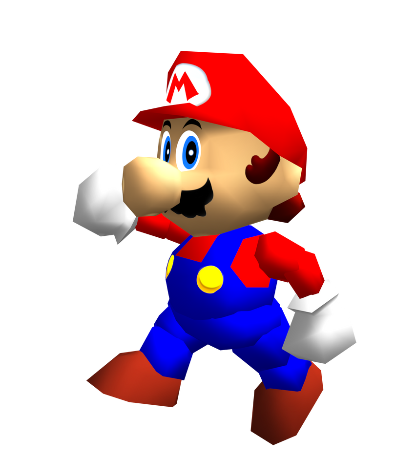 64 Mario Render Test 2 by ThatCoolYoshi on DeviantArt