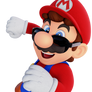 Mario Pointing At Rope Mario Pointing At Something Render by Nintega-Dario on DeviantArt
