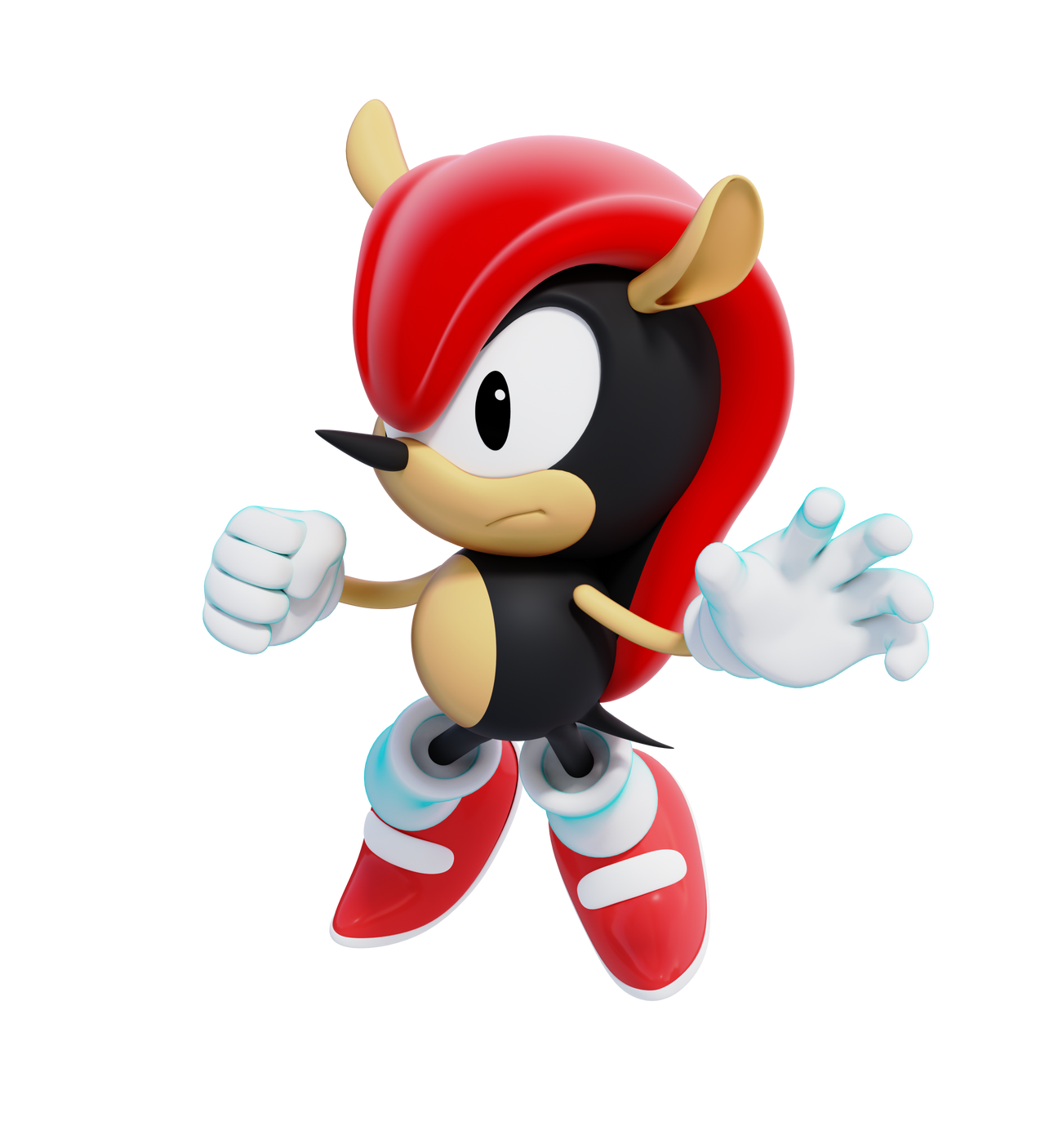 Miighty Mighty Fighting Pose Render by ThatCoolYoshi on DeviantArt