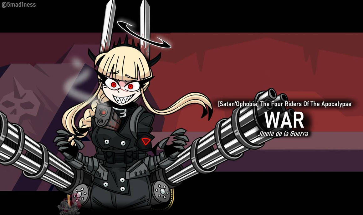 Wartaker Helltaker War - Helltaker Style by 5mad1ness on DeviantArt