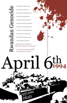 Rwandan Genocide Poster