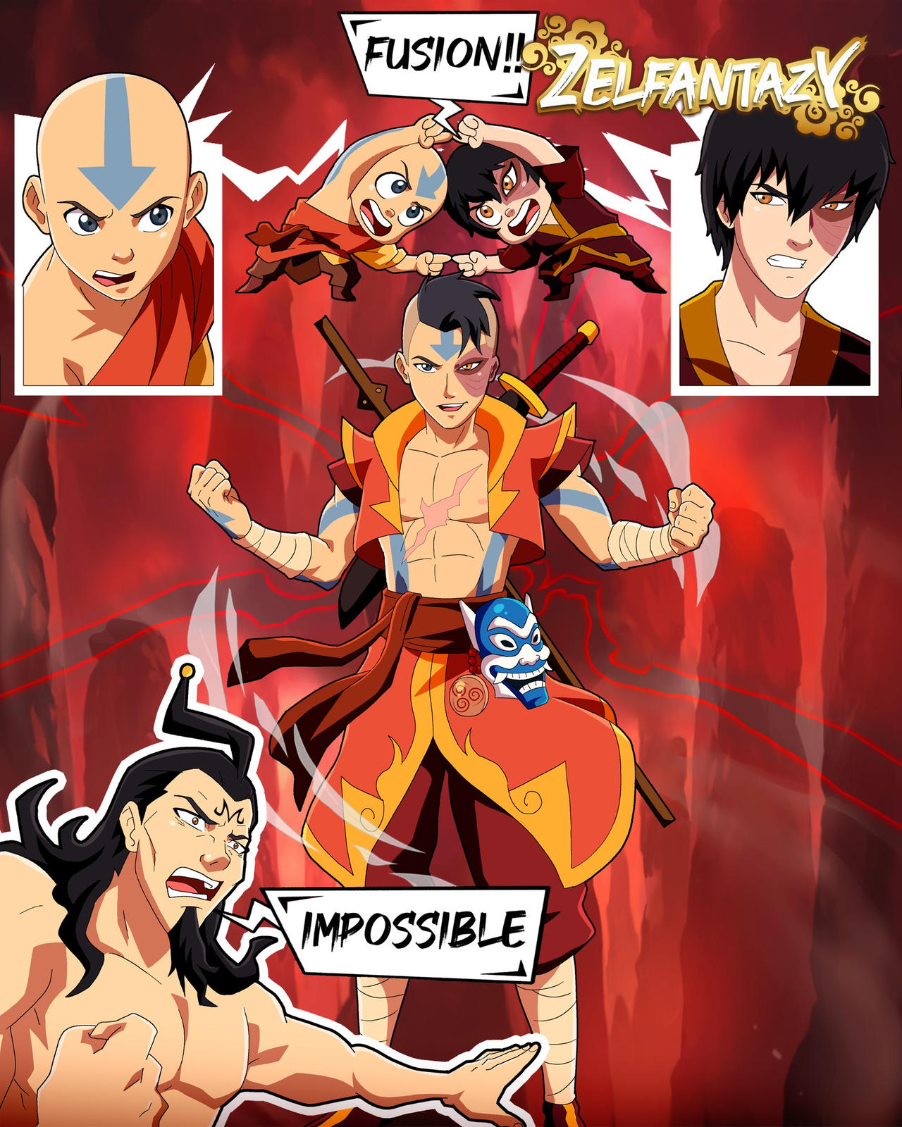 Fusion Comic Deviantart Fusion by zelfantazy on DeviantArt