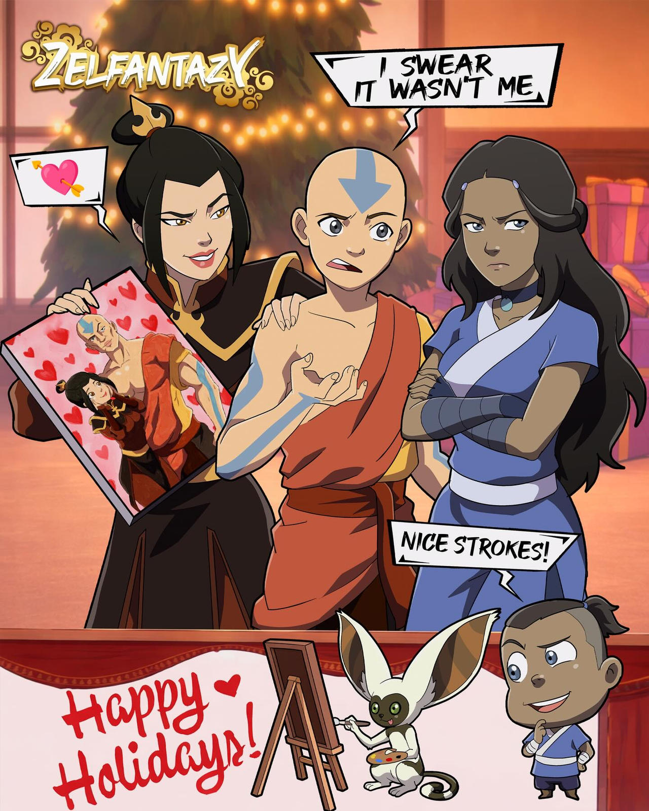 Deviantart Atla atla holidays by zelfantazy on DeviantArt
