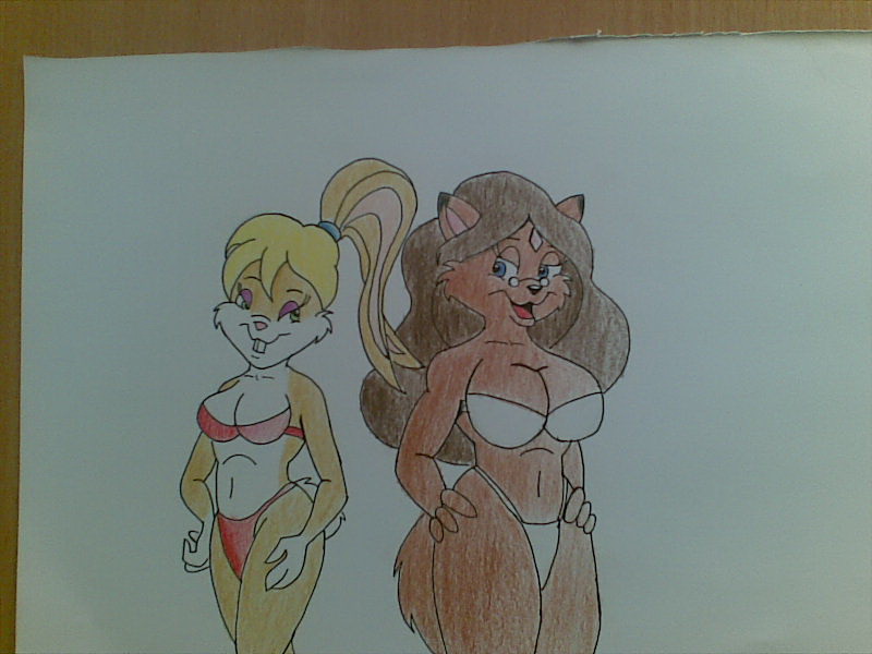 Lola Bunny and Samantha