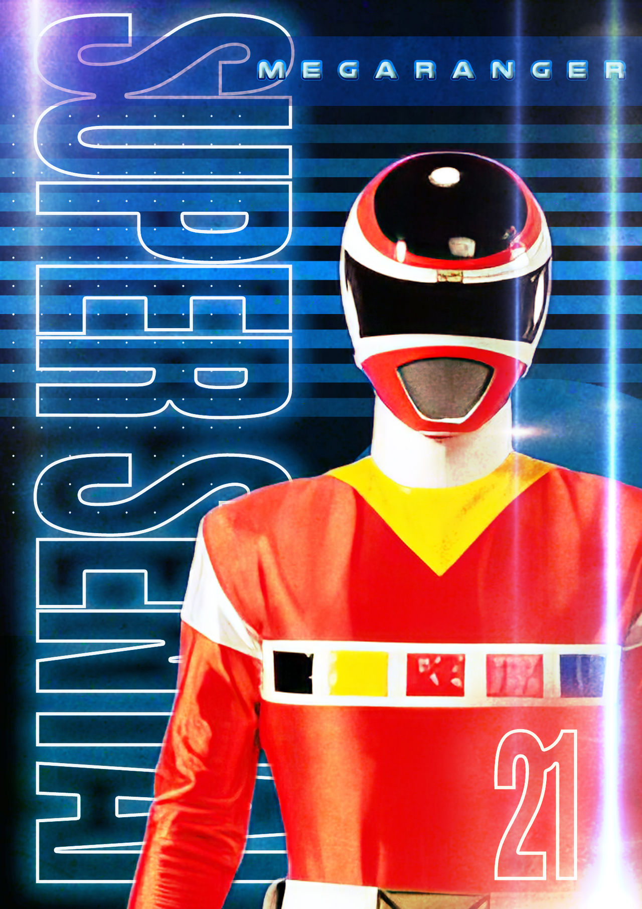 21 - Megaranger by Ledocteur79 on DeviantArt