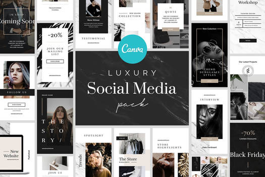 Canva Luxury Socia Media Instagram
