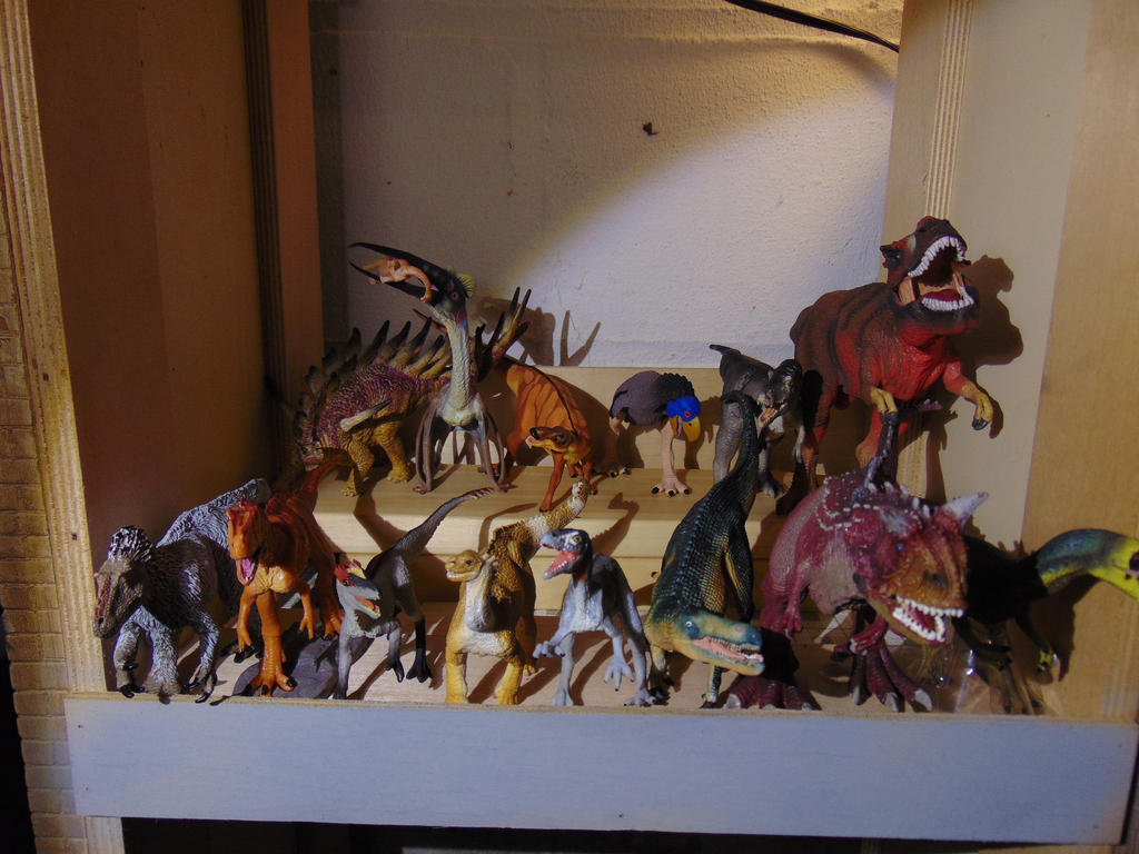 Dinosaur Display Rack Dinosaur Display 9 by kenobirob on DeviantArt