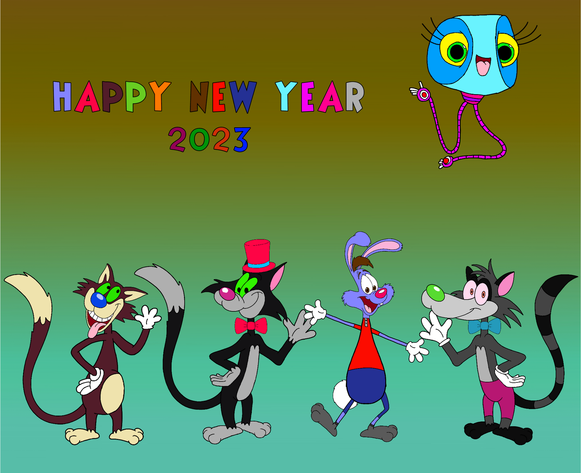 Happy New Year 2023 by TrannelNaber2007 on DeviantArt