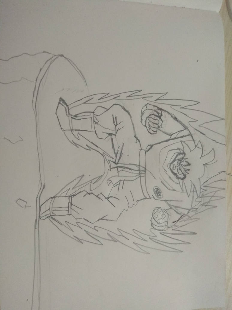 Goku Kaioken By Mayank829 On DeviantArt