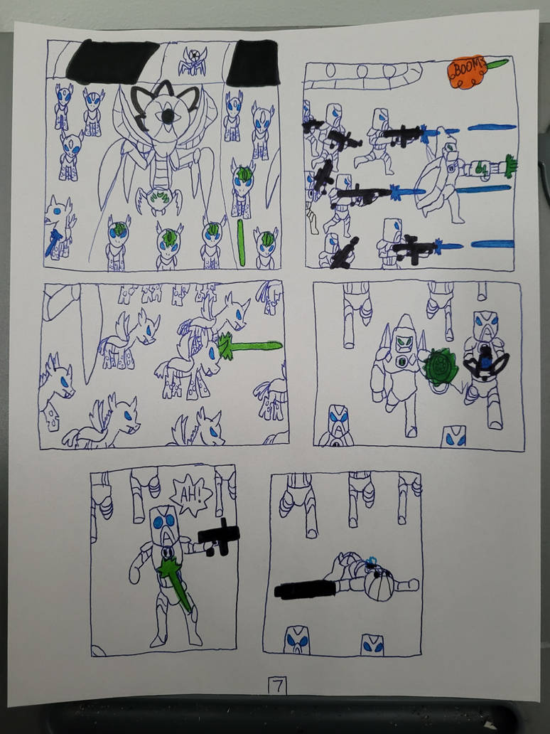 MLP FIM Attack of the Defenders page 7 by overlord35357 on DeviantArt