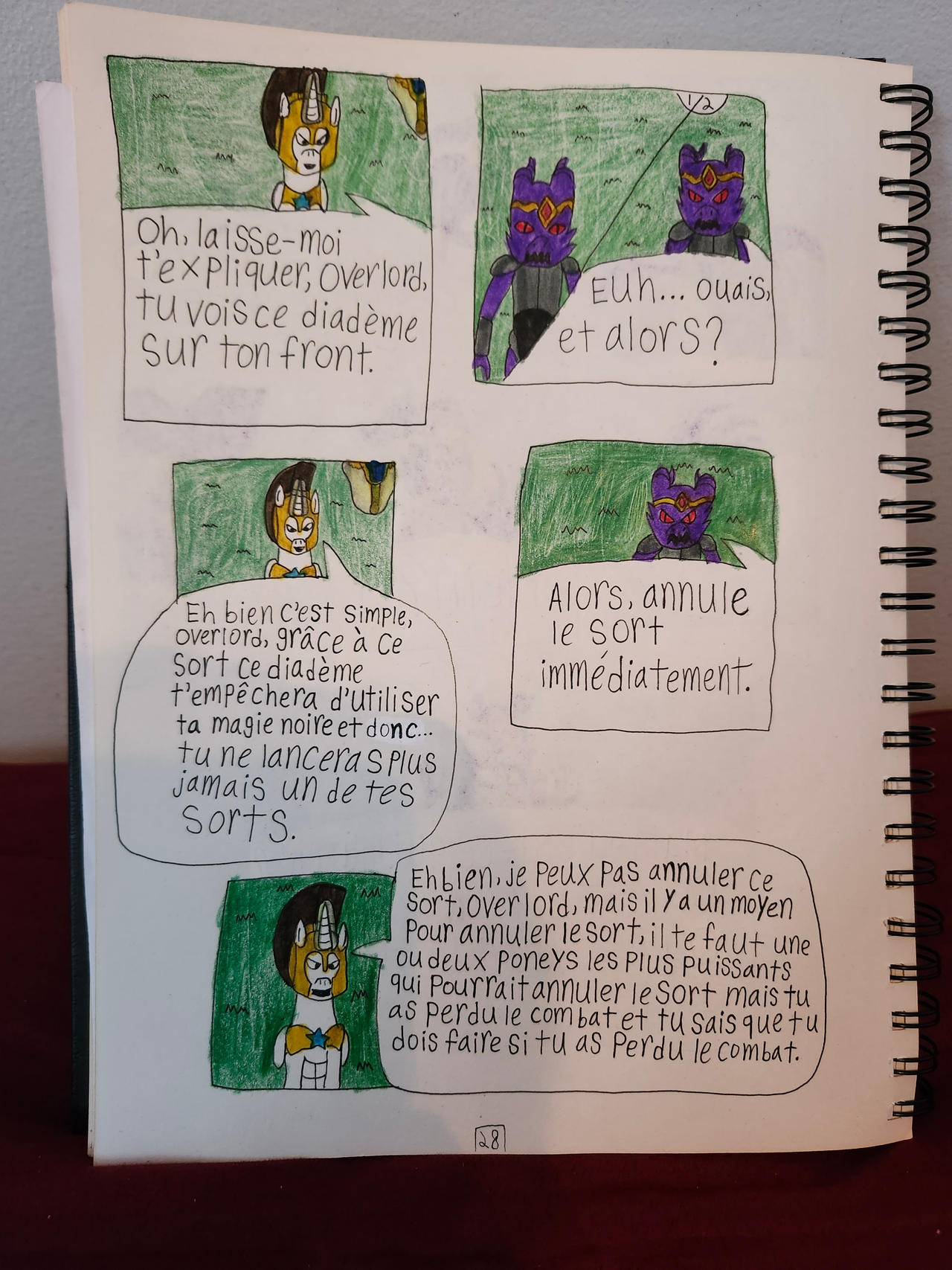 MLP : ROT7THEOH chapter 4 page 28