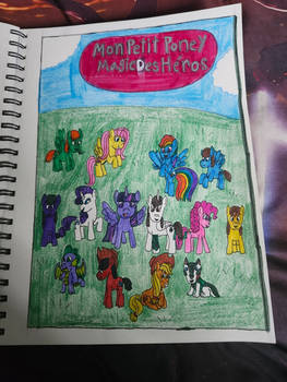 My Little Pony: Magic of Heroes Title cover