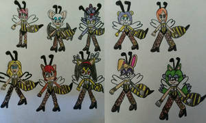 Honey bee Inn Sonic girls