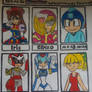 Six fan arts Mega Man Edition