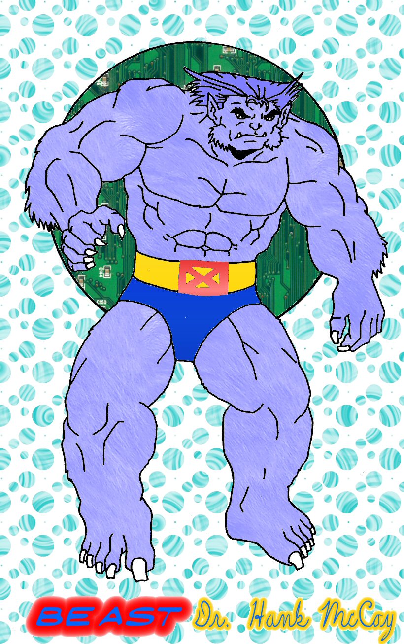 Hank McCoy AKA the Beast