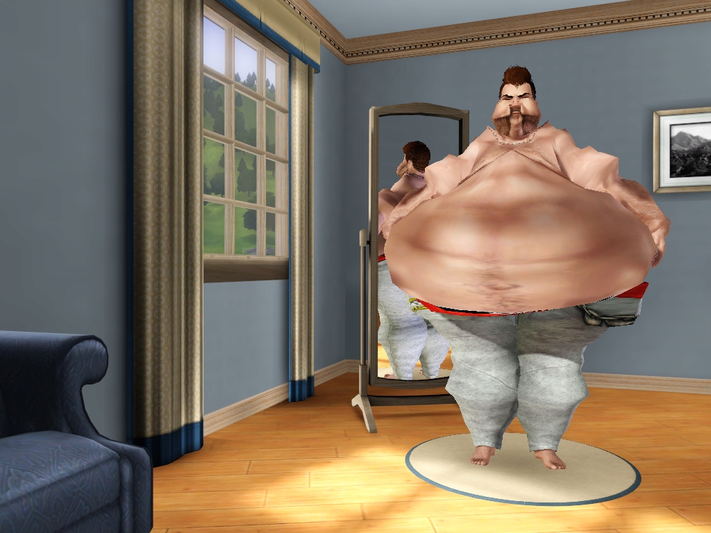 Sims 3 Pokemon's Chuck