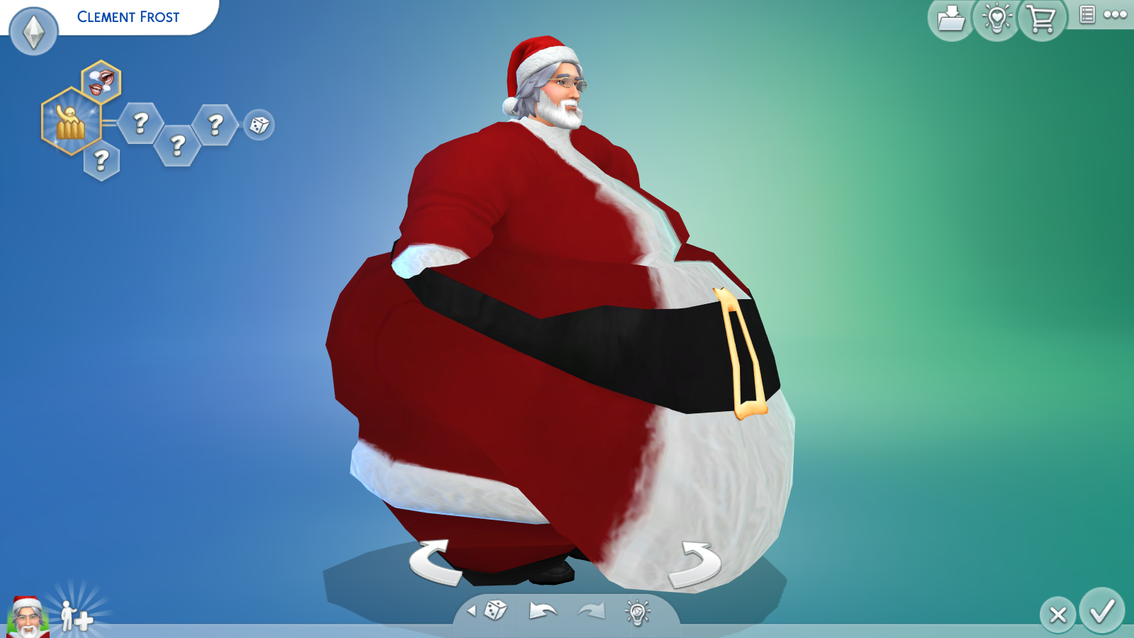 Sims 4 Santa by Beast72 on DeviantArt