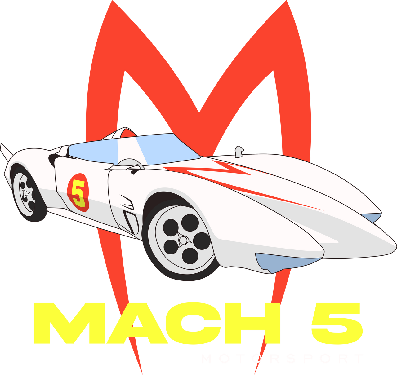 Speed Racer Match 5 SPEED RACER MACH 5 RETRO VINTAGE by zerooneid on DeviantArt