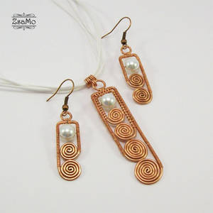 Swirly Stick Set - copper