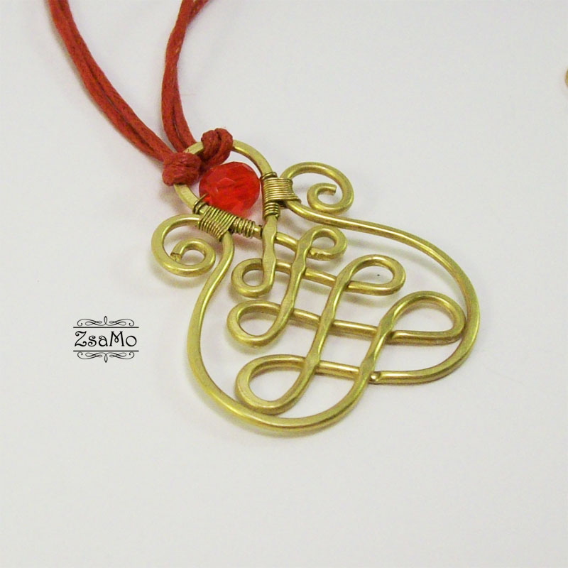 Hungarian Soutache Pendant