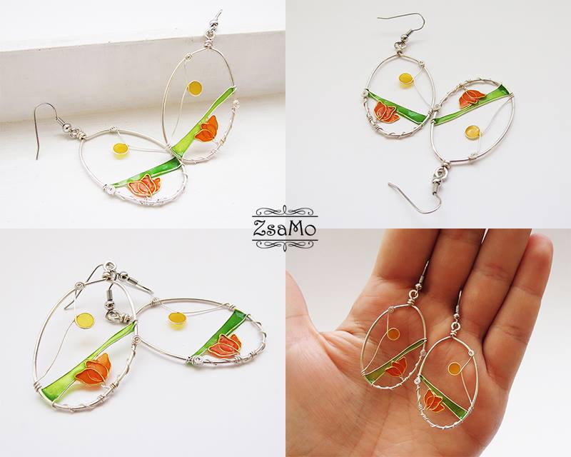 Fragile Flowers Earrings