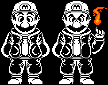 Undertoad Mario Color Undertoad - Mario battle sprite by iGretz on DeviantArt