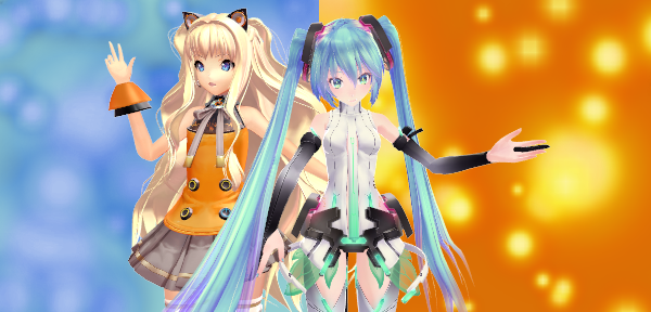 SeeU and Miku