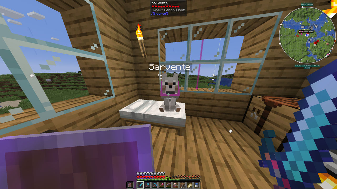 My Minecraft Wolf by NeroTrooper99 on DeviantArt