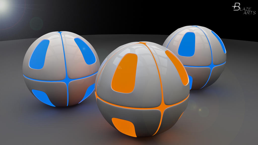 My First 3D Render... by Orang3Blaz3 on DeviantArt