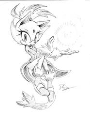 Blaze the Cat by Shira-hedgie