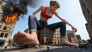 Giantess Taylor Swift