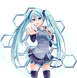 Hatsune Miku re-draw [Speedpaint]