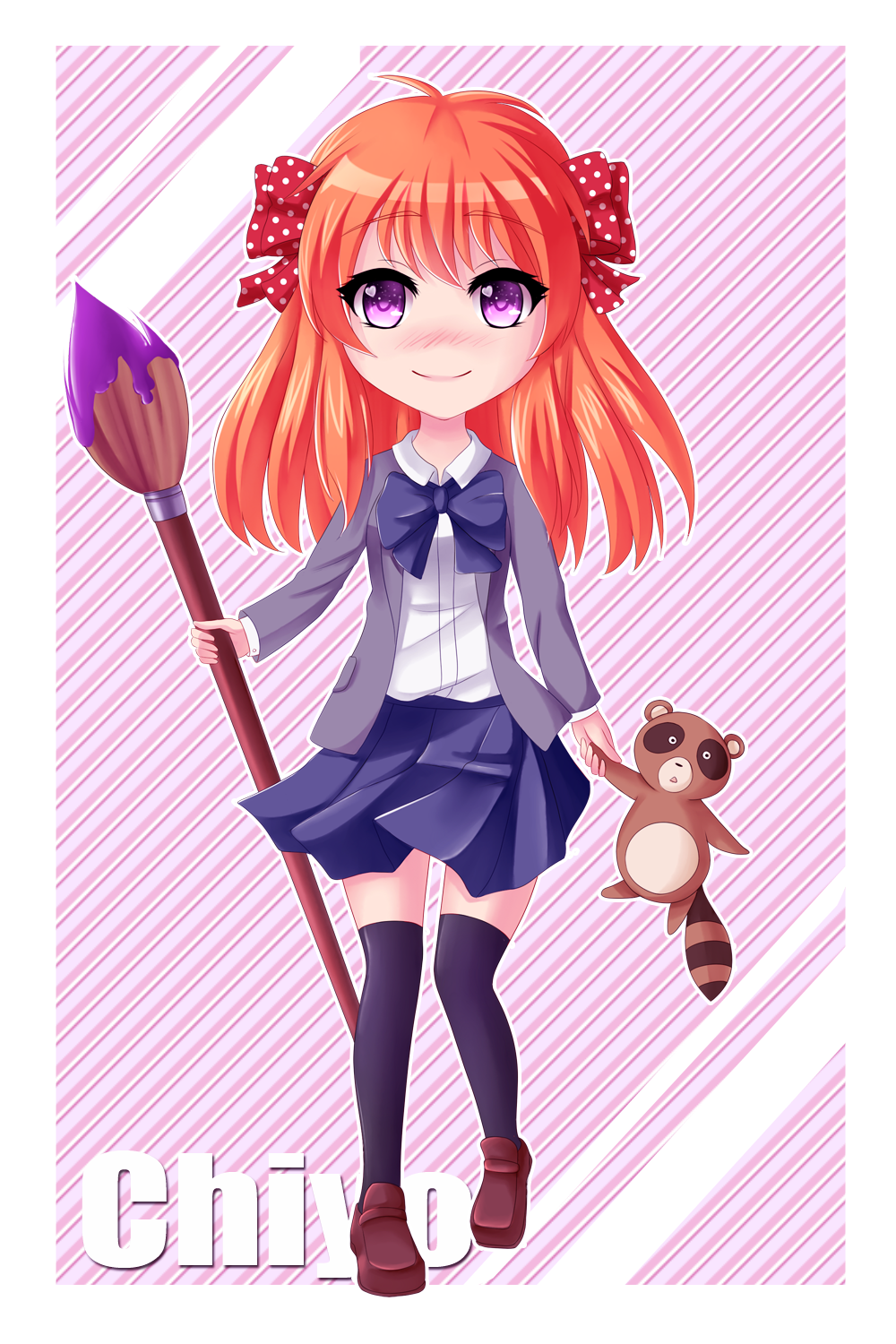 Chibi Chiyo Sakura [Speedpaint]