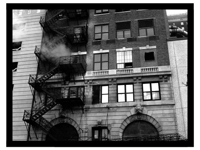 Fire Escape and Steam