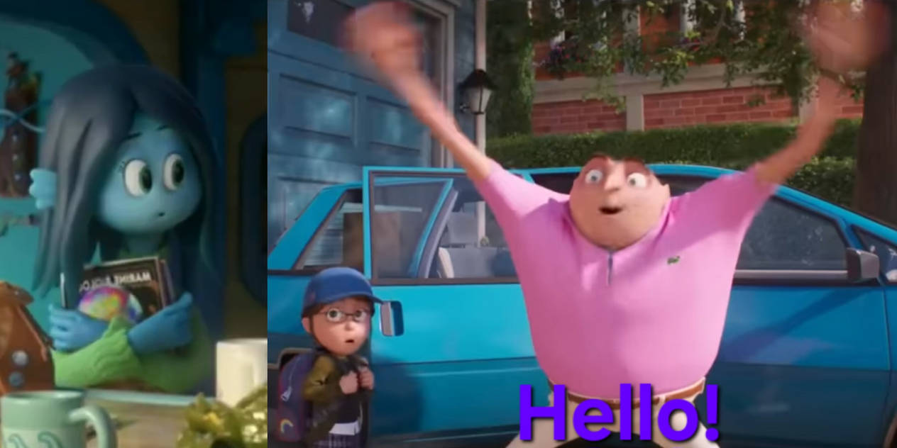 Gru And Margo Greeting Ruby Gillman by DarlyCatmake on DeviantArt