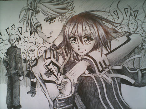 Vampire Knight: Once upon a time in Cross Academy