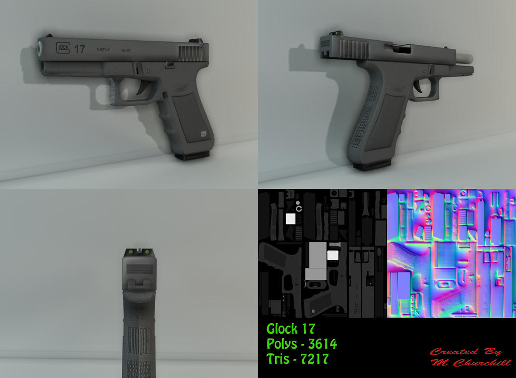 Glock Model Sheet By Unknownguyver81 On DeviantArt