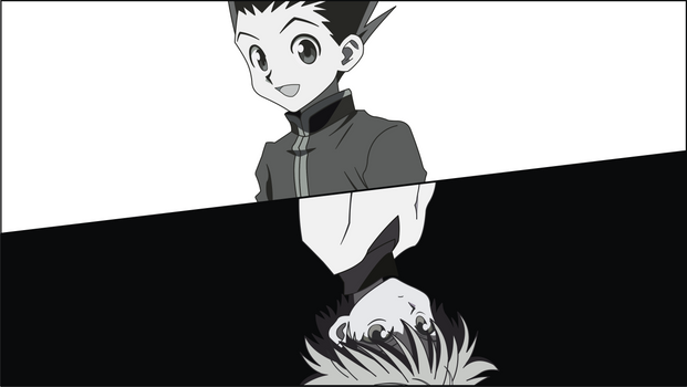 WALLPAPER 17 HUNTER X HUNTER - Gon Killua