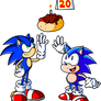 Happy 20th Birthday Sonic