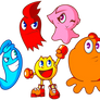 Pac-Man and Ghost Monsters