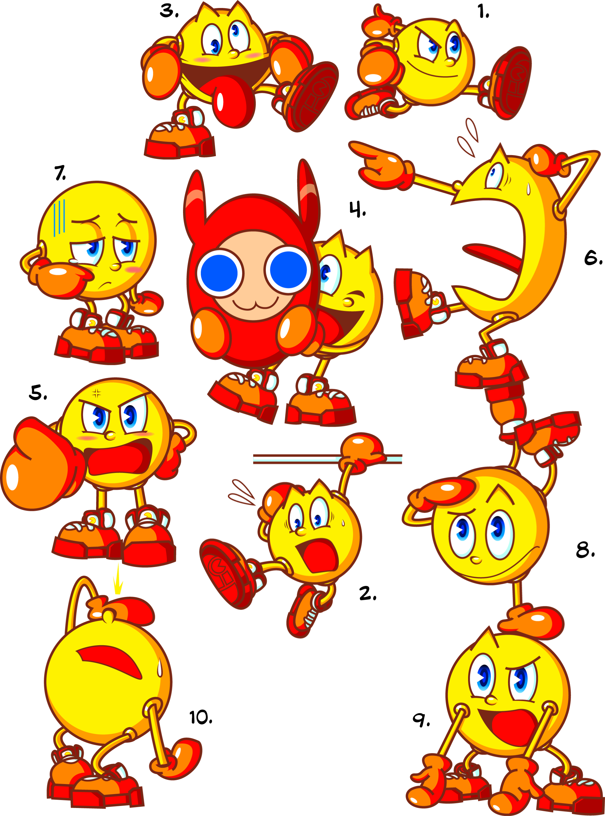 Awesome Pac Man Doodles by JamesTheReggie on DeviantArt