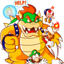 Mario 'and friends' VS Bowser