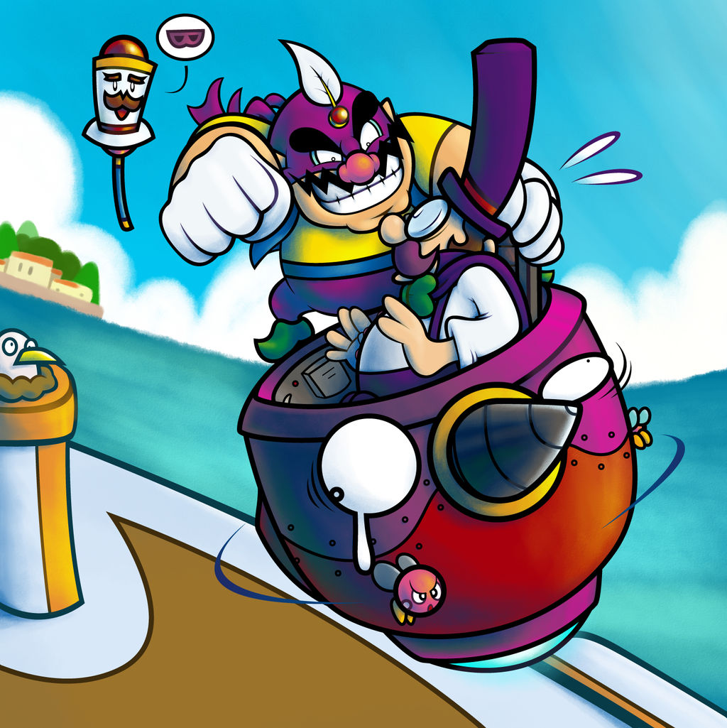 The Purple Wind says ~EAT MY GARLIC-FLAVORED FIST~ by JamesmanTheRegenold
