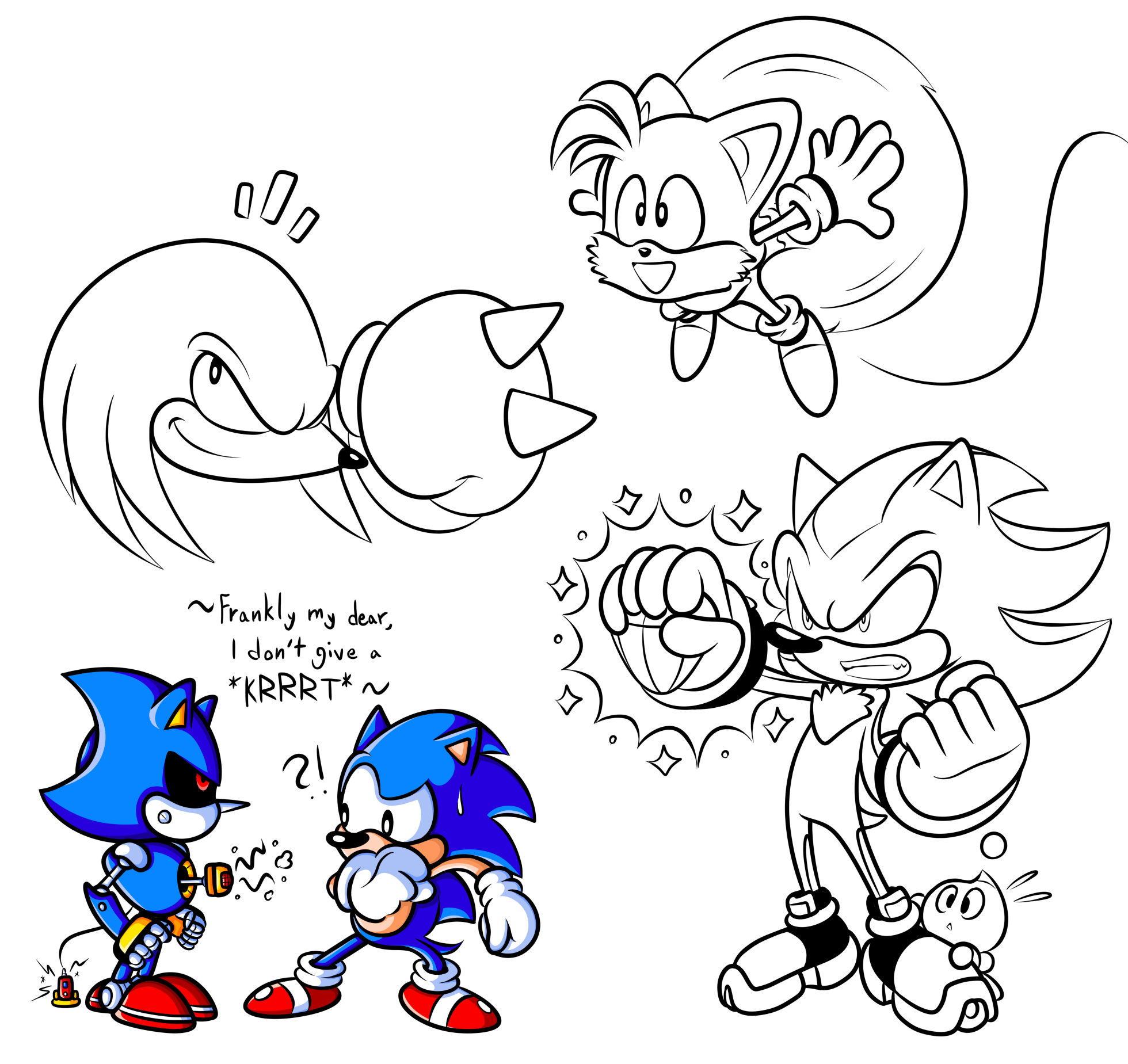 SAI Doodles - Sonic Stuff