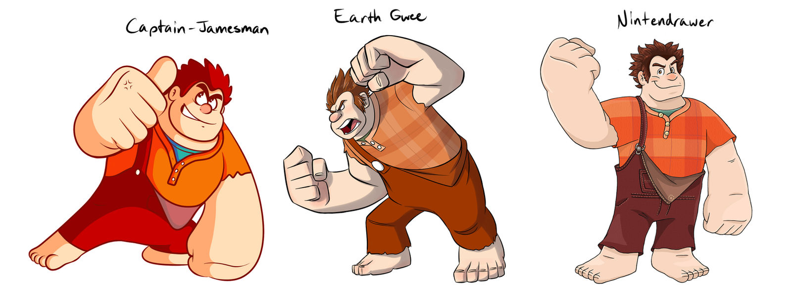 Wreck-It Ralph Collab by JamesTheReggie on DeviantArt