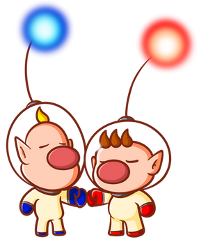 Captain Olimar and Louie